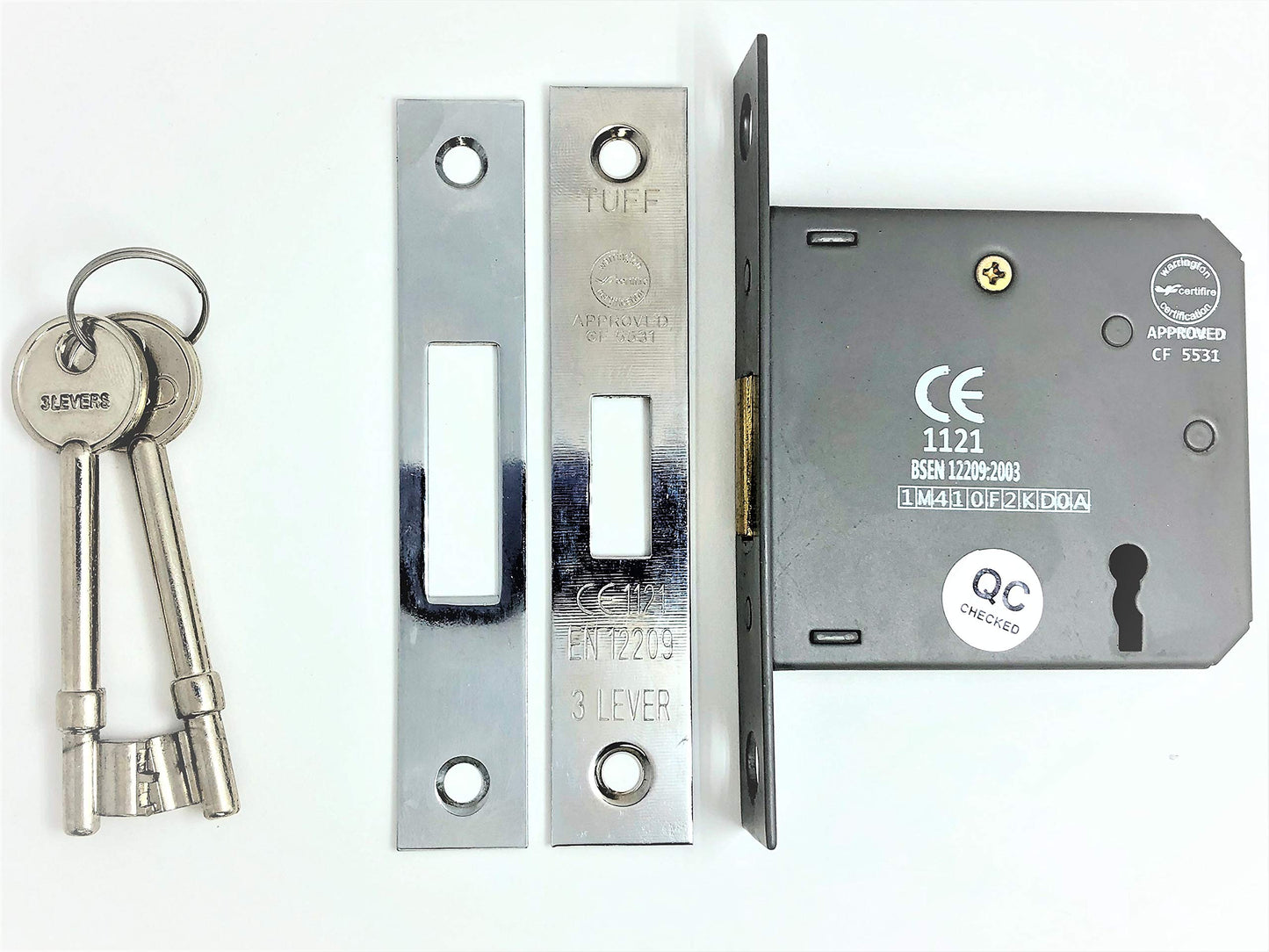 Era 3 Lever Mortice Deadlock 63mm