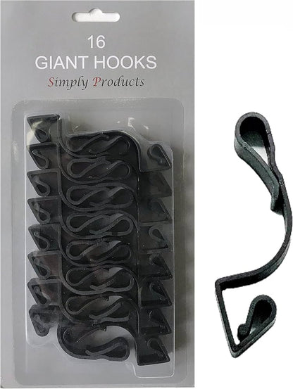 Premier Black Giant Gutter Hooks