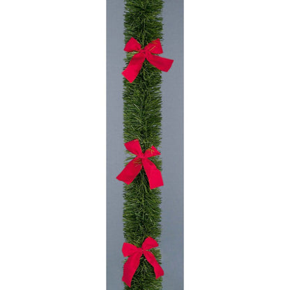 Premier Tinsel With Red Bows