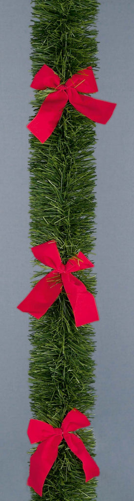 Premier Tinsel With Red Bows