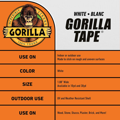 Gorilla White Tape