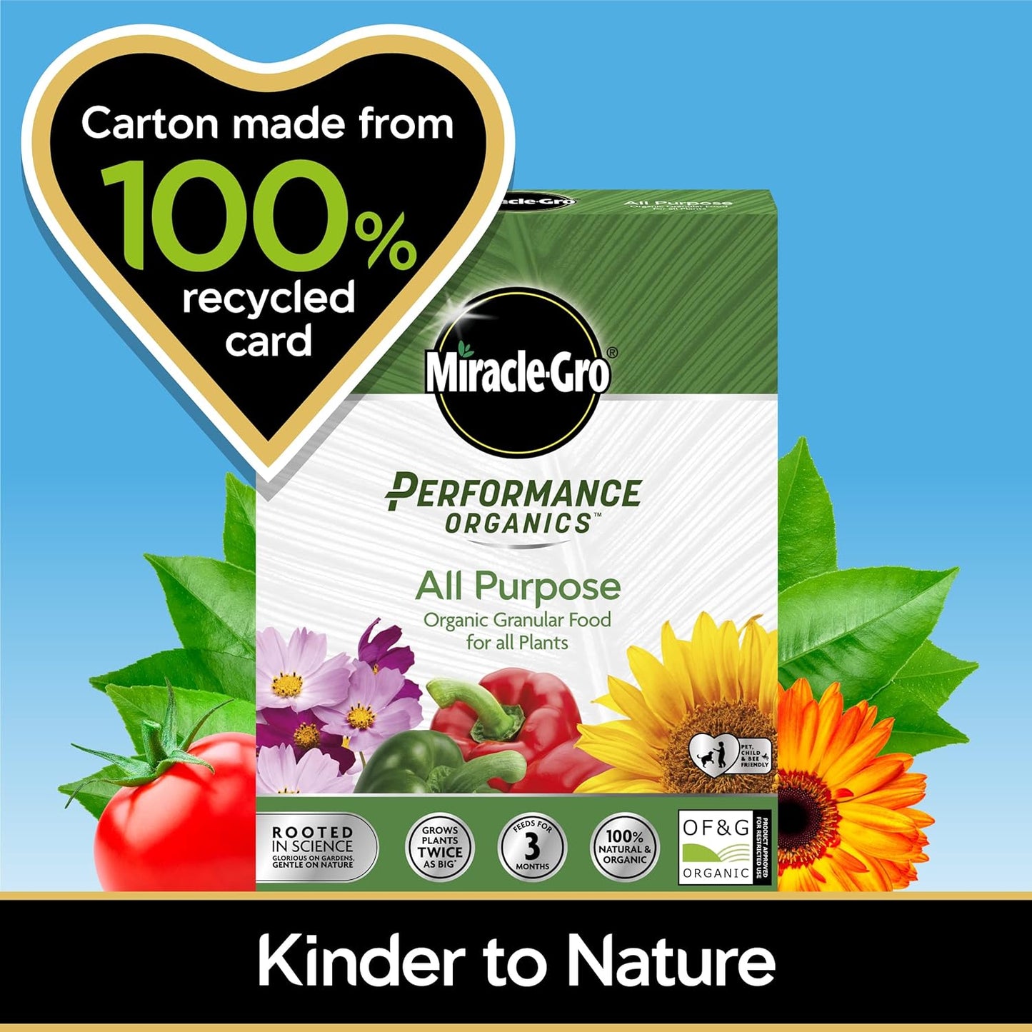 Miracle-Gro® Performance Organics All Purpose Plant Feed