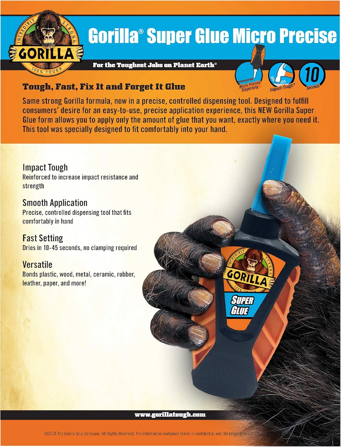 Gorilla Super Glue Micro Precise