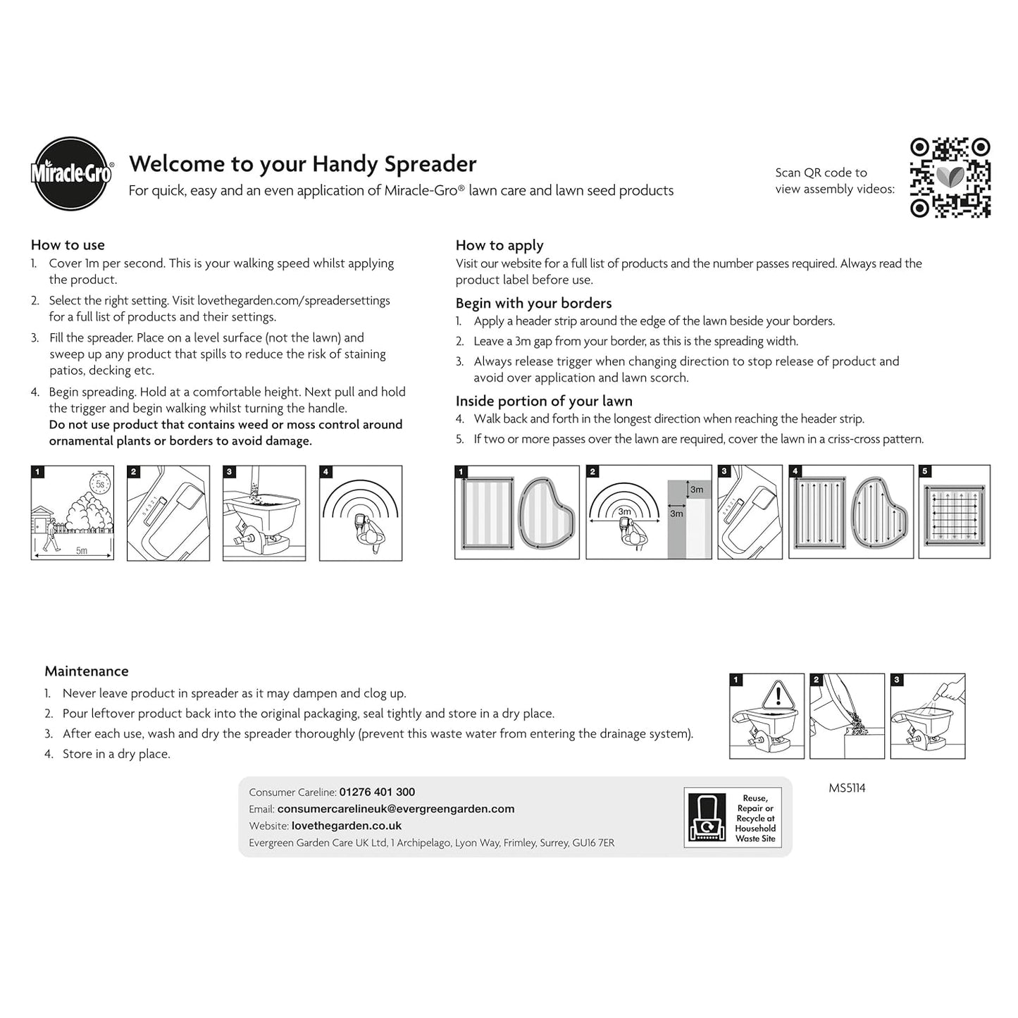 Miracle-Gro® Handy Spreader