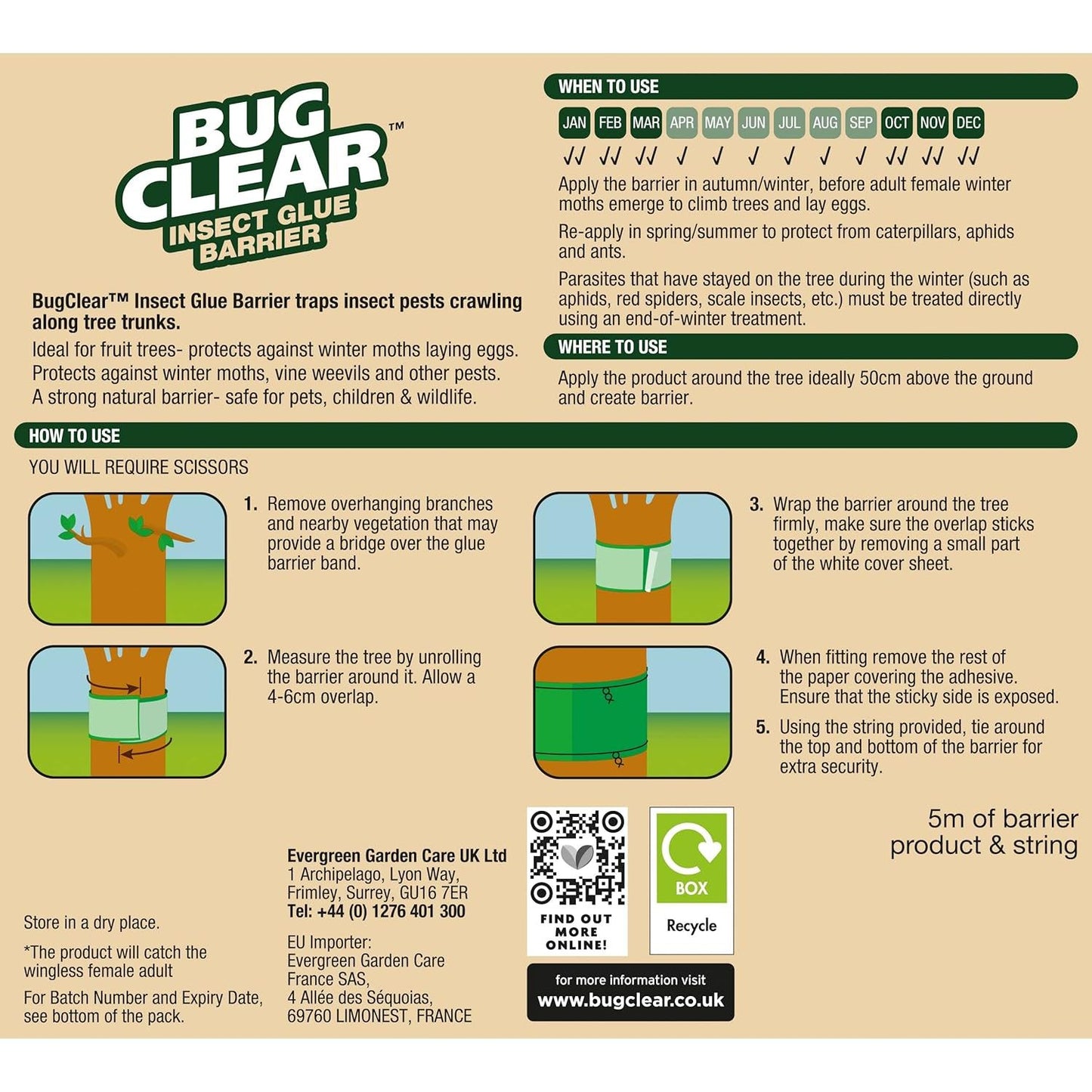 BugClear Insect Glue Barrier