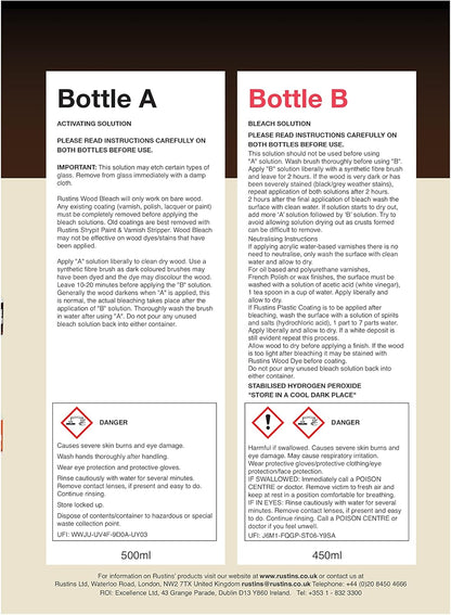 Rustins Wood Bleach Set