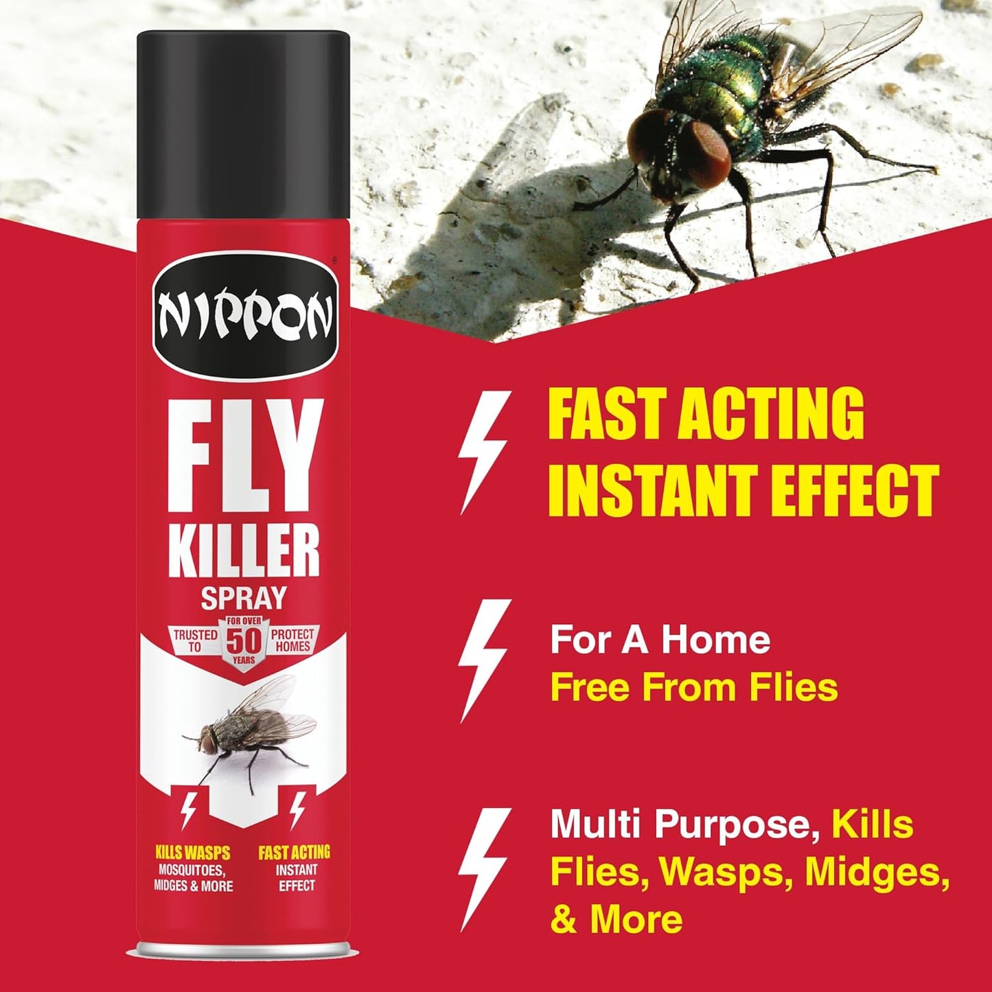 Nippon Fly & Wasp Aerosol