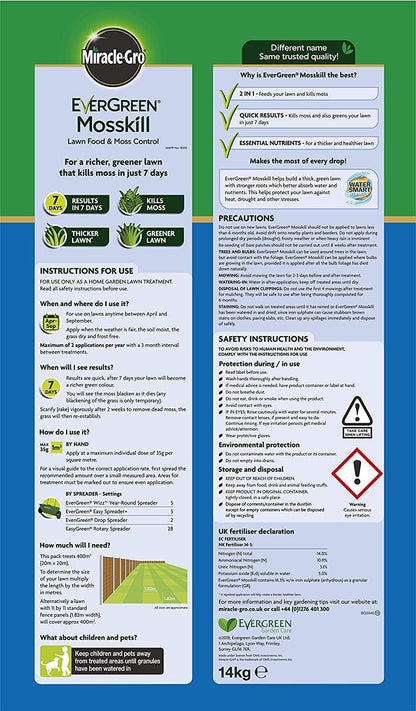 Miracle-Gro® Mosskill With Lawn Food
