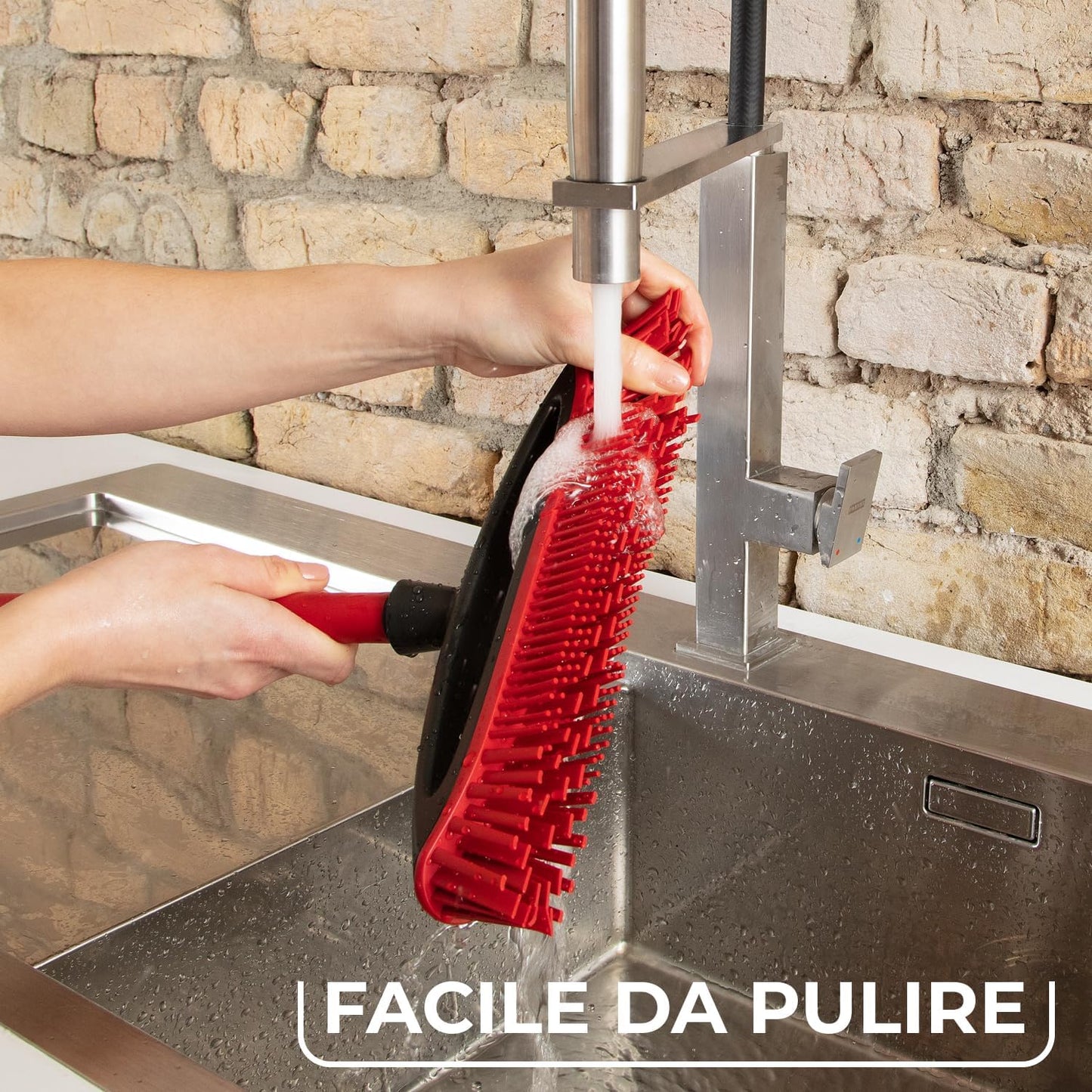 Vileda Pet Pro Rubber Broom