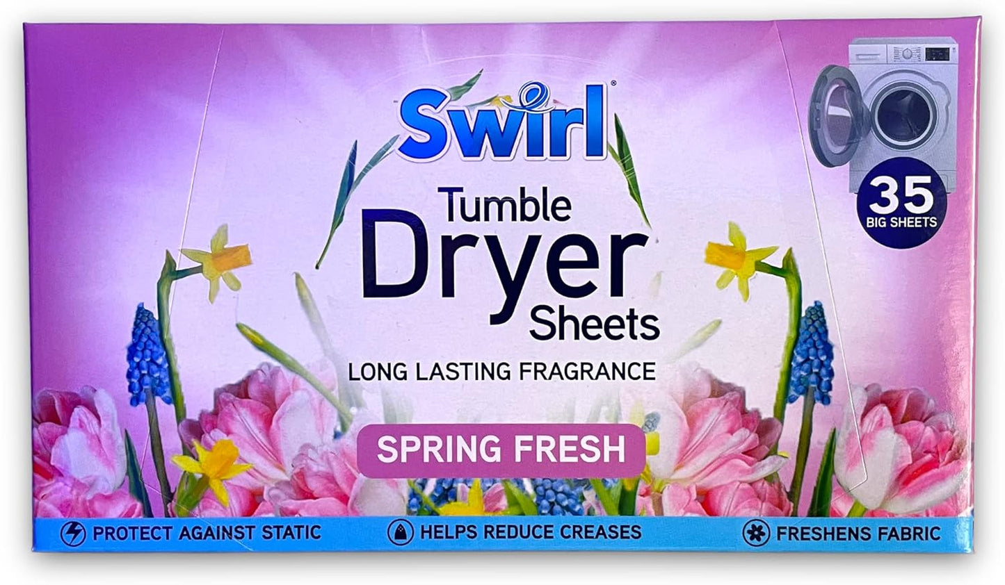 Swirl Tumble Dryer Sheets