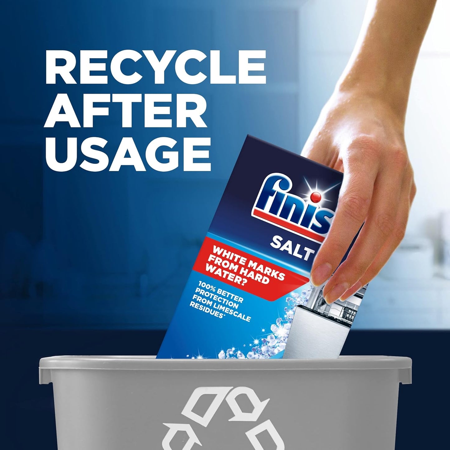 Finish Dishwasher Performance Salt Bag