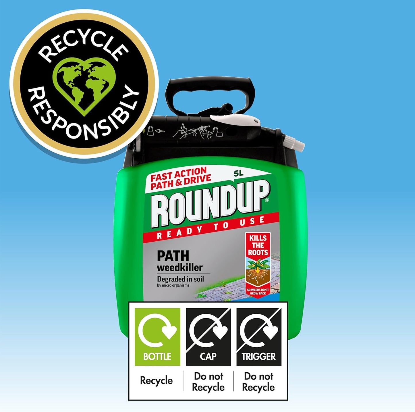 Roundup Path & Drive Pump N Go