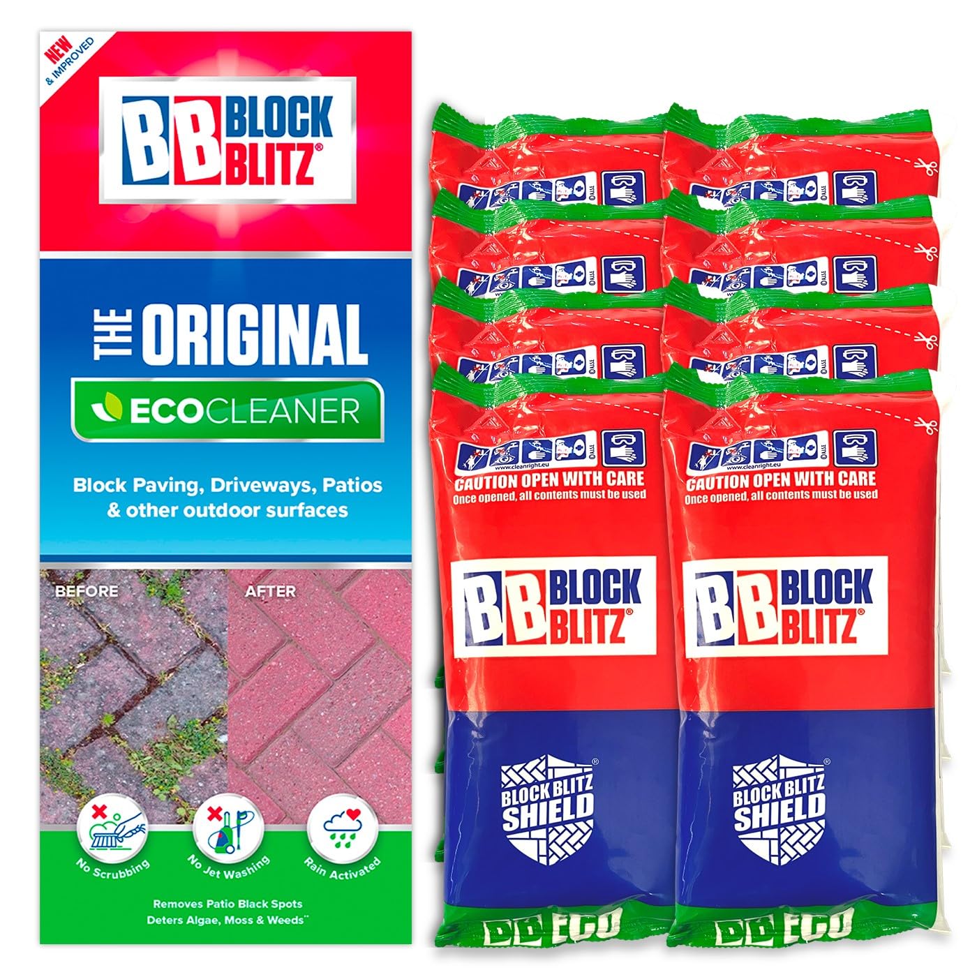 Block Blitz Original Eco Cleaner Pouches