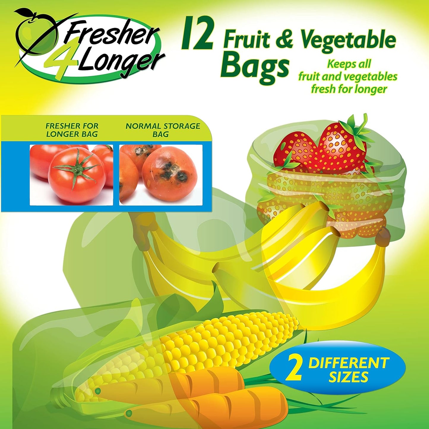 Sealapack Fruit & Vegetable Bag 12 Pack