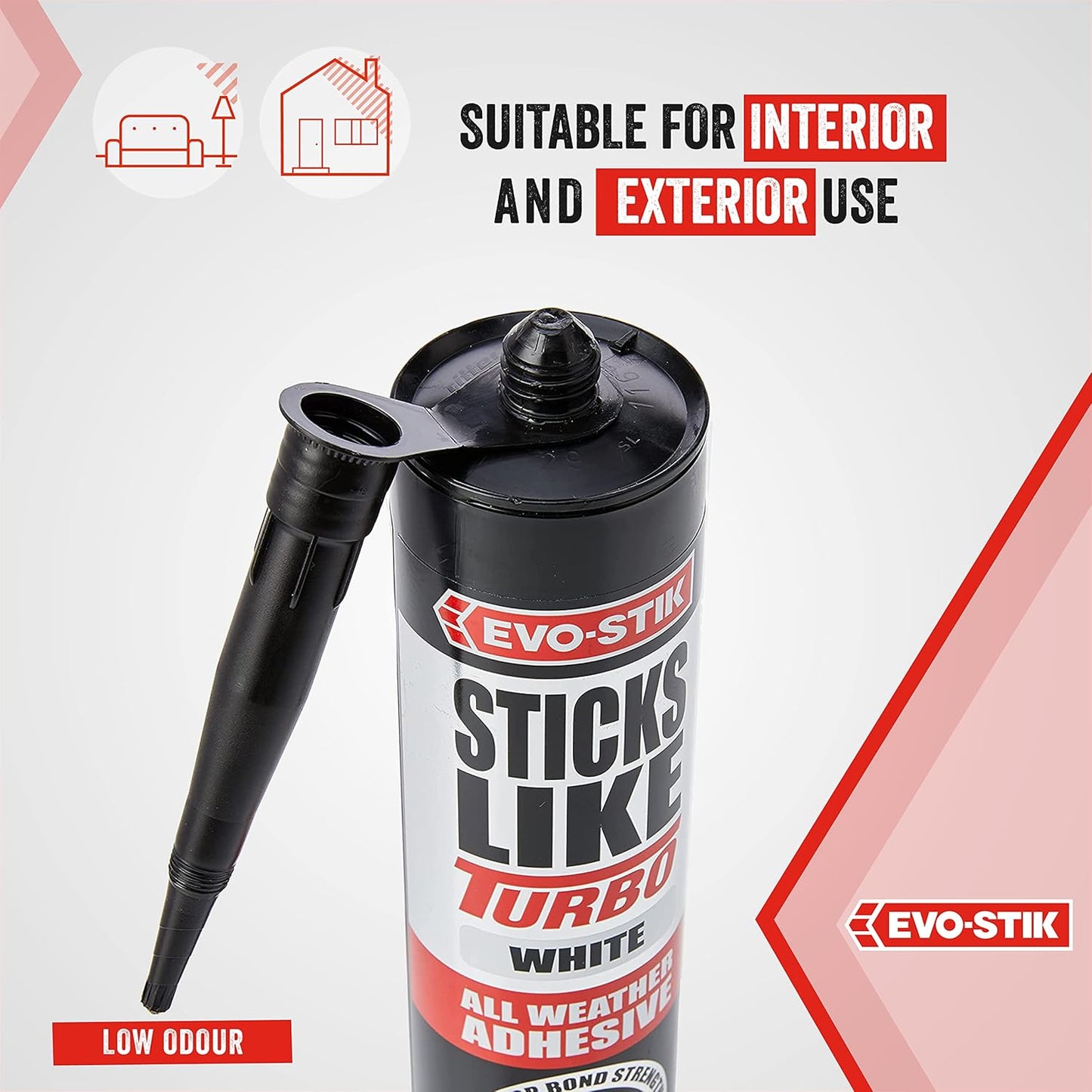 Evo-Stik Sticks Like Sh*t Turbo White 290ml