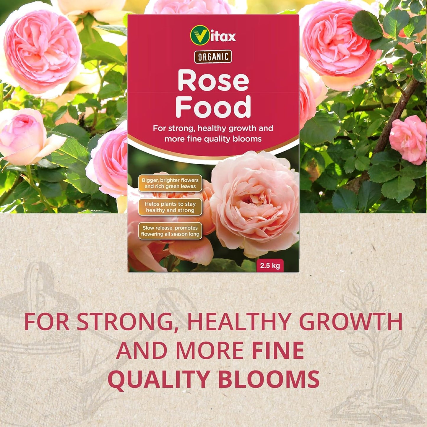 Vitax Alimento para Rosas 1,25kg