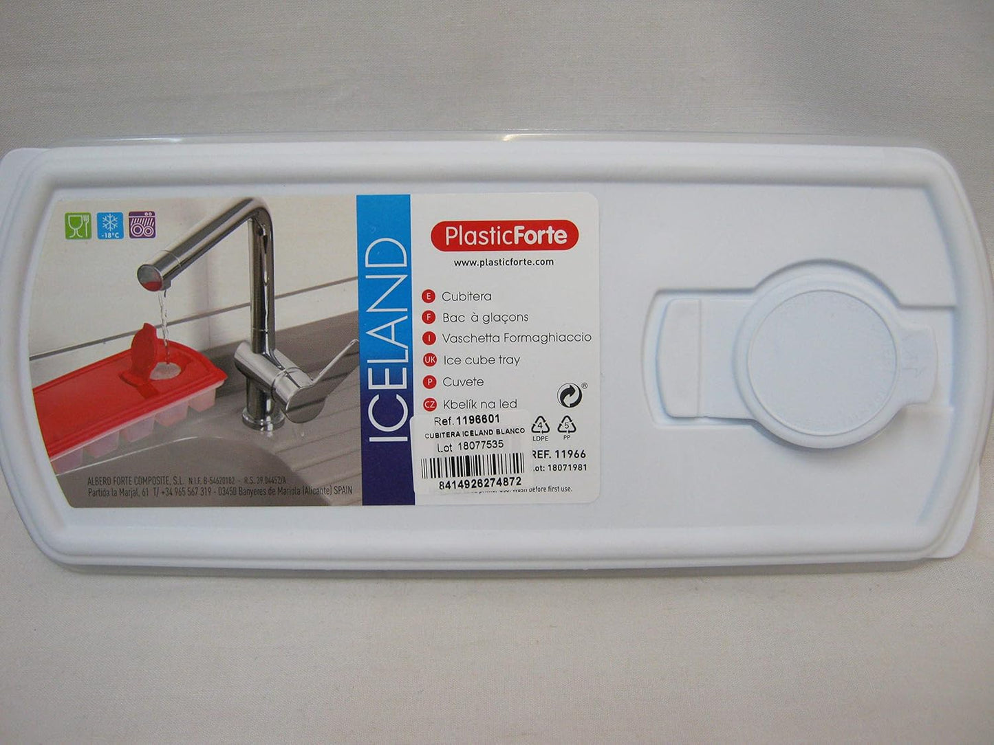 Plasticforte Ice Cube Tray