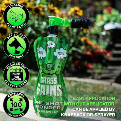 Grass Gains One-Shot Wonder Hose Applicator