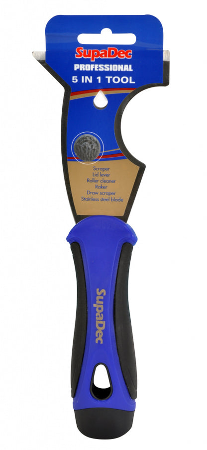 SupaDec Professional Soft Grip 5 in 1 Tool