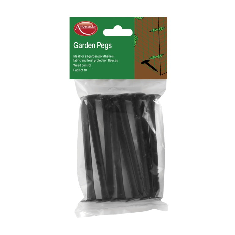 Ambassador Garden Pegs Pack 10