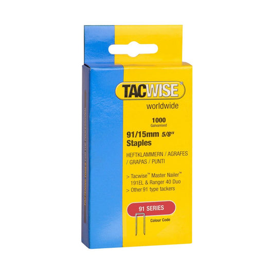 Tacwise Tacker Staples (91)