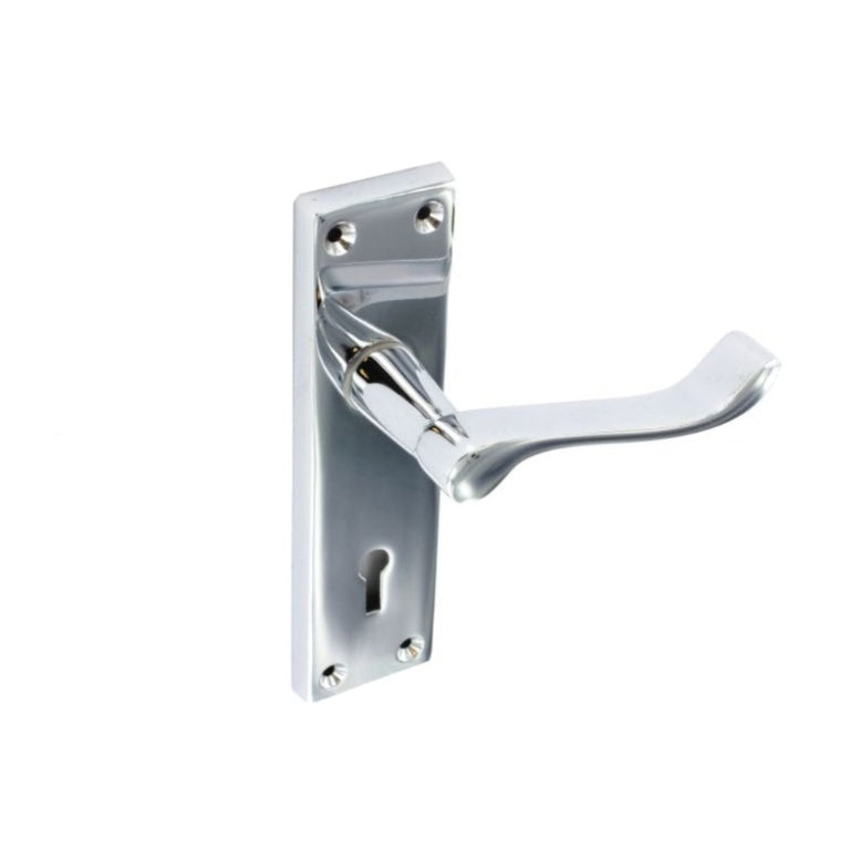 Securit Chrome Scroll Lock Handles (Pair)