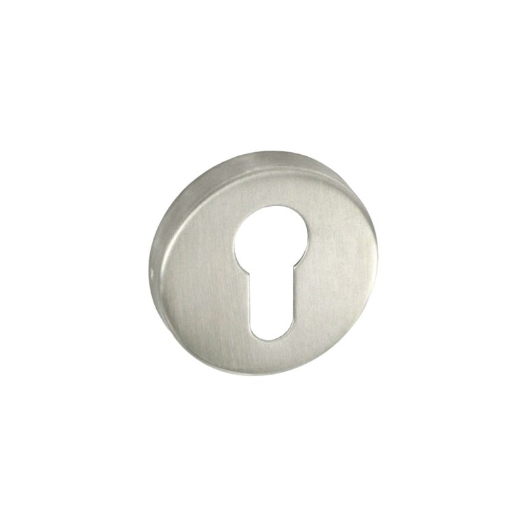 Securit Satin Stainless Steel Euro Profile Escutcheons (2)