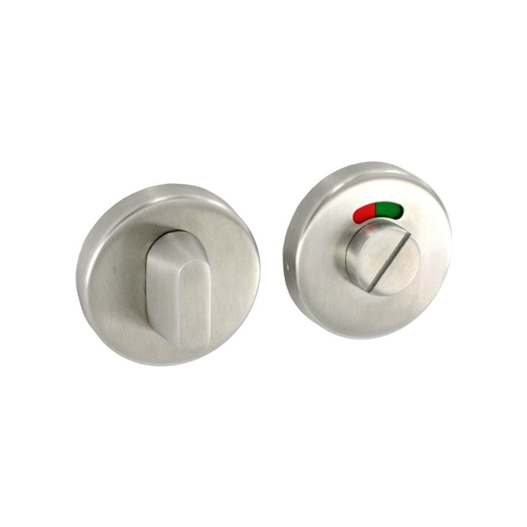 Securit Satin Stainless Steel Bathroom Thumbturn