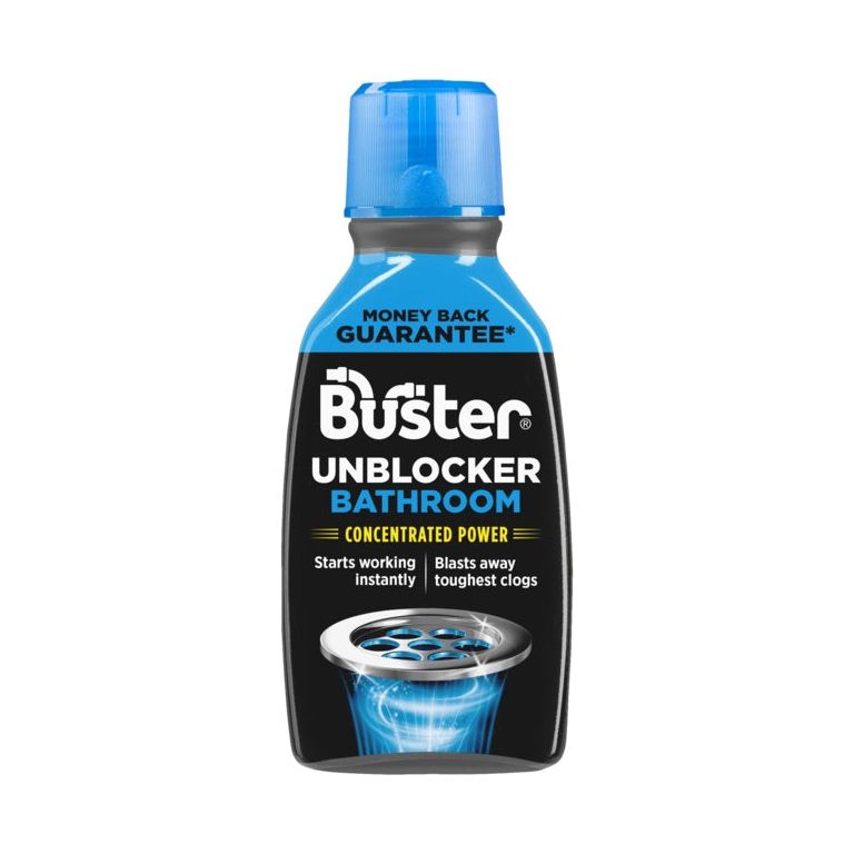 Buster Bathroom Plughole Unblocker 300ml