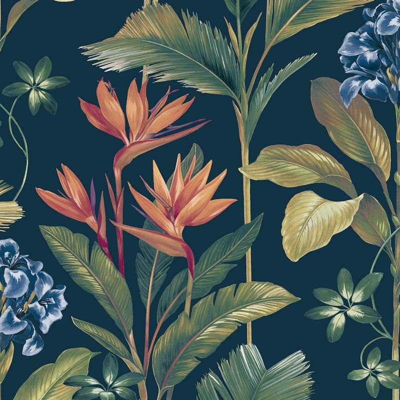 Papel pintado floral Belgravia Oliana