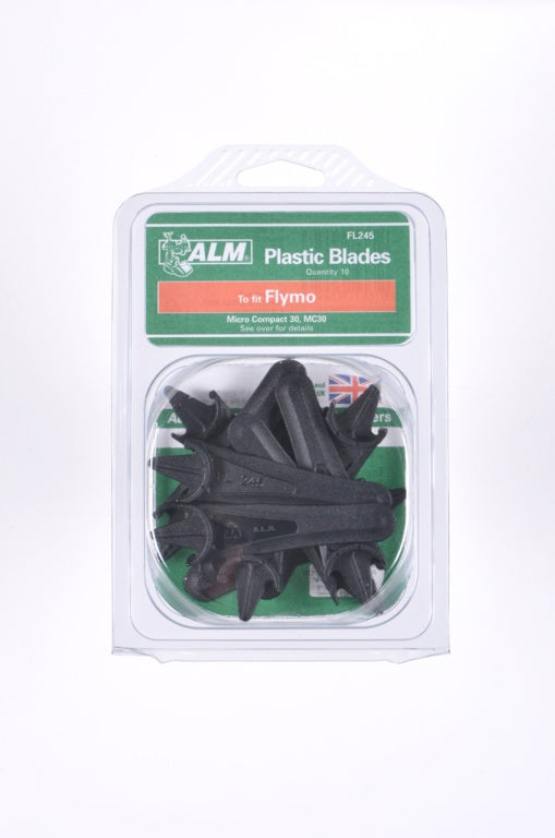 ALM Plastic Blades with Half-Moon Mounting