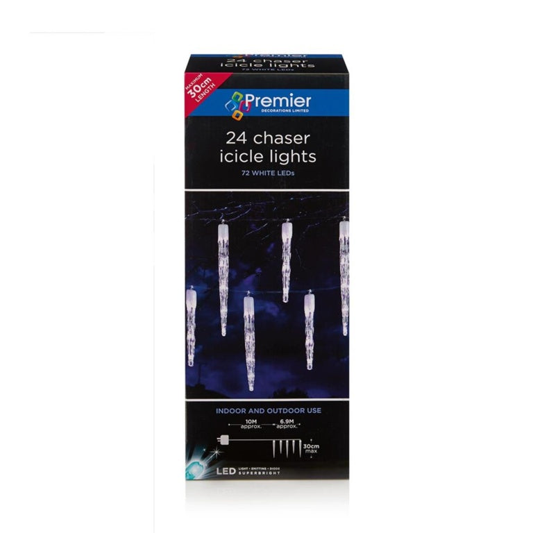 Premier 24 Chaser Icicles Lights