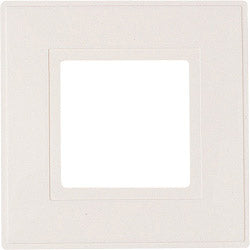 Securlec White Finger Plates for Flush Wall Switches