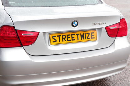 Streetwize Number Plate Surround Chrome