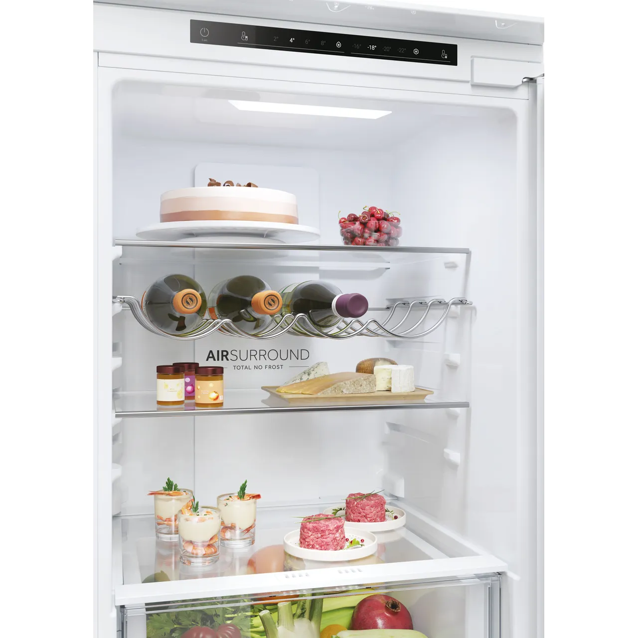 Haier 50/50 No Frost Fridge Freezer