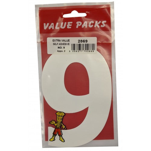 Fast Pak NUMBER 9 EXTRA VALUE SELF ADHESIVE