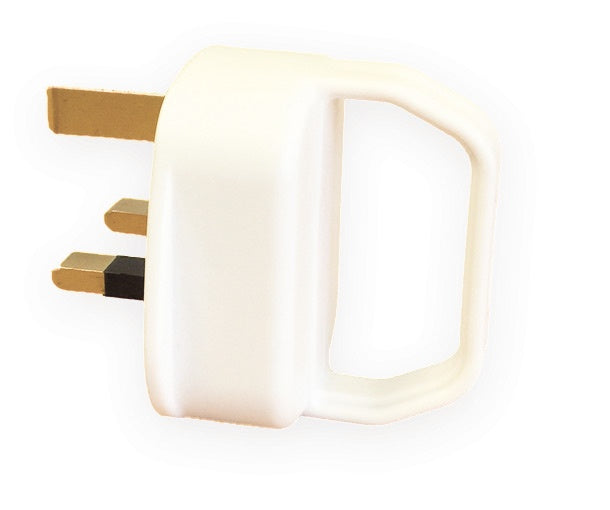 Dencon 13A Pull Plug to BS1363 White