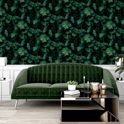 Arthouse Fern Wall Green Wallpaper