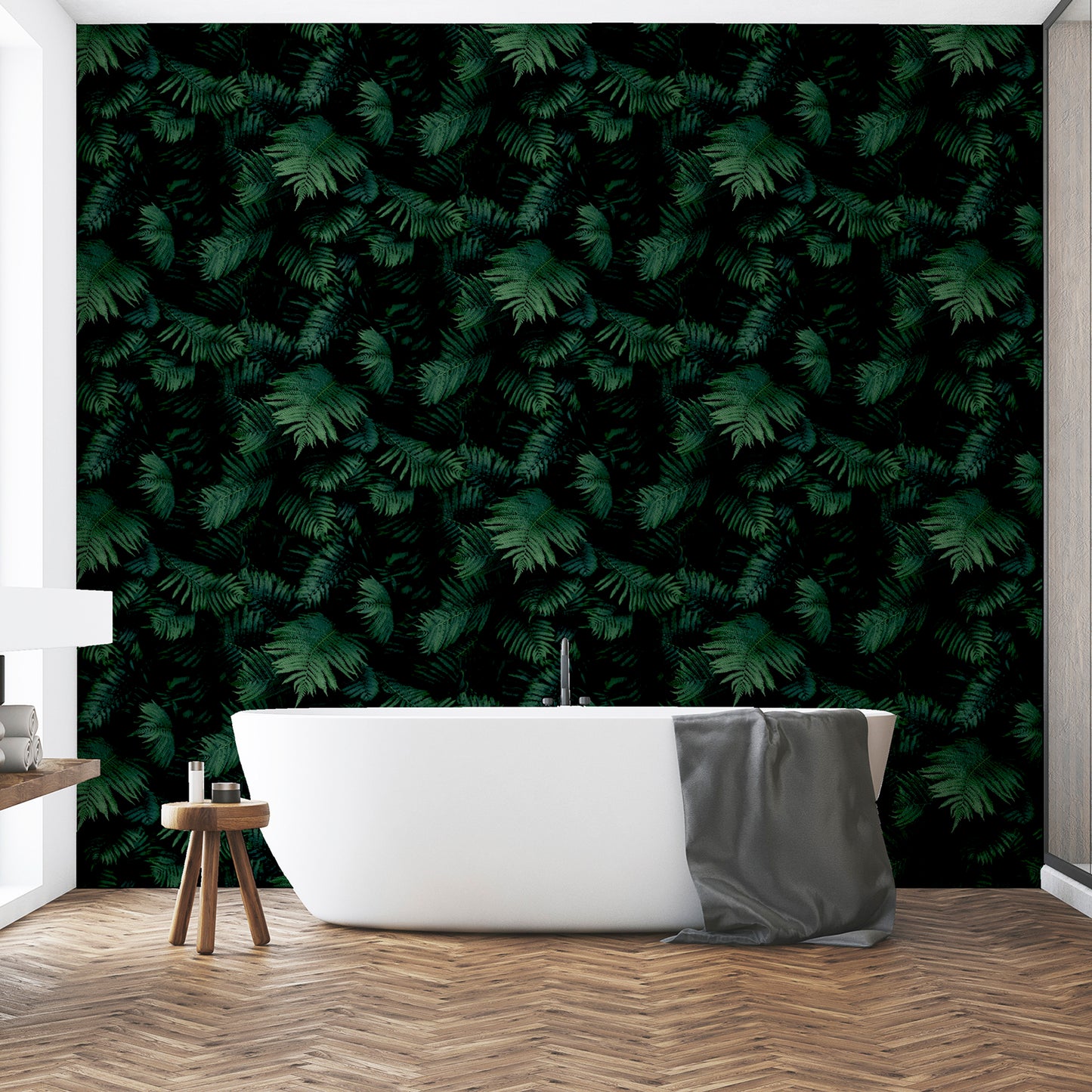 Arthouse Fern Wall Green Wallpaper