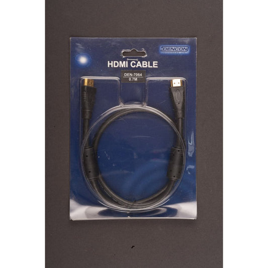 Câble Dencon HDMI 0,7 m 28 AWG