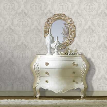 Debona Perla Damask Wallpaper