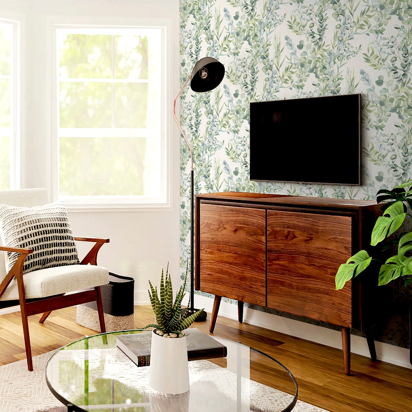 Arthouse Tranquil Green Wallpaper