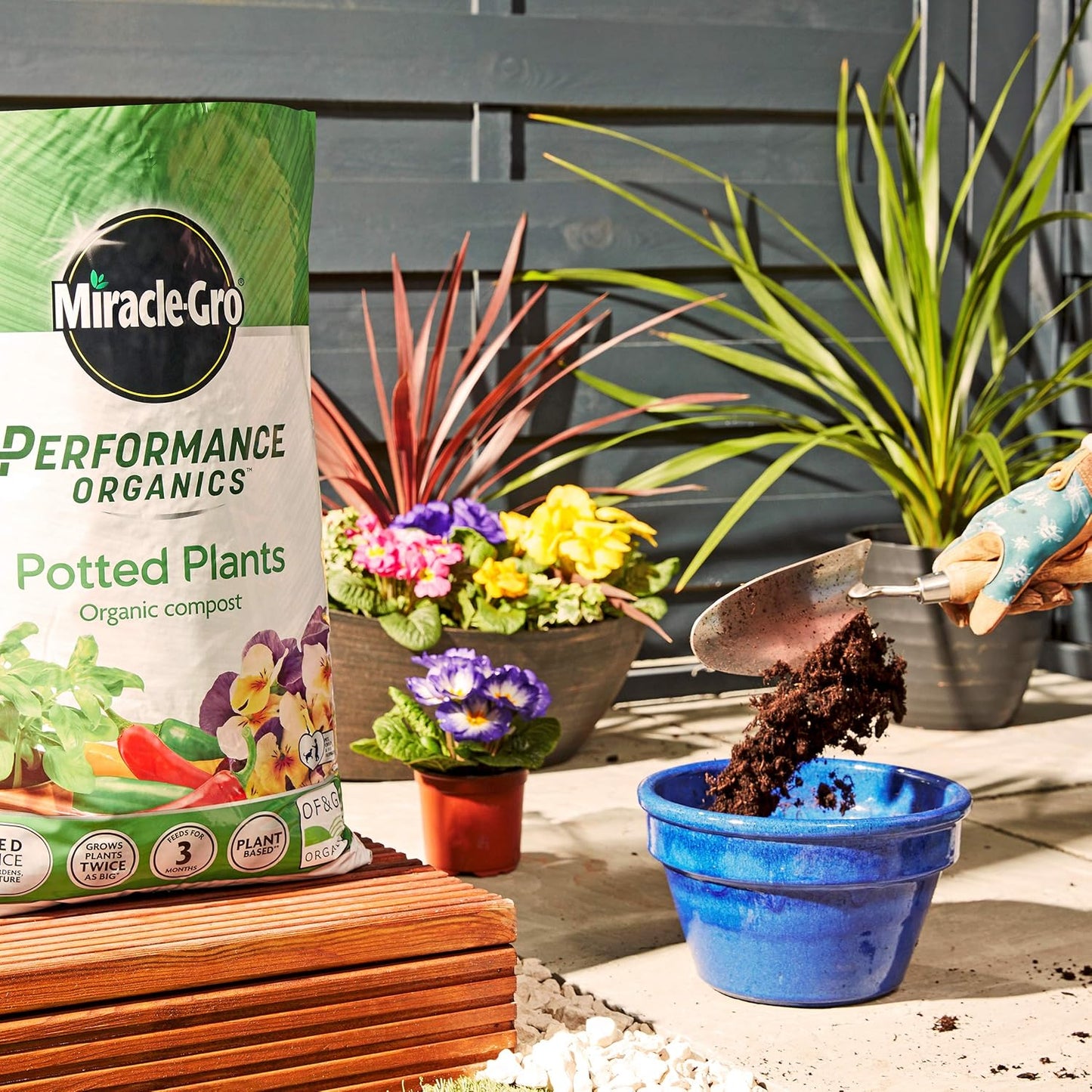Miracle-Gro® Performance Organic Peat Free Potted Plants Compost