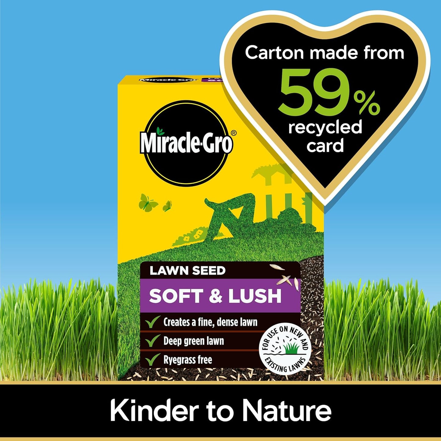 Miracle-Gro® Lawn Seed Soft & Lush