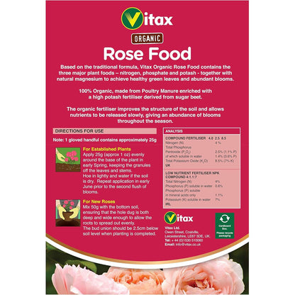 Vitax Alimento para Rosas 1,25kg