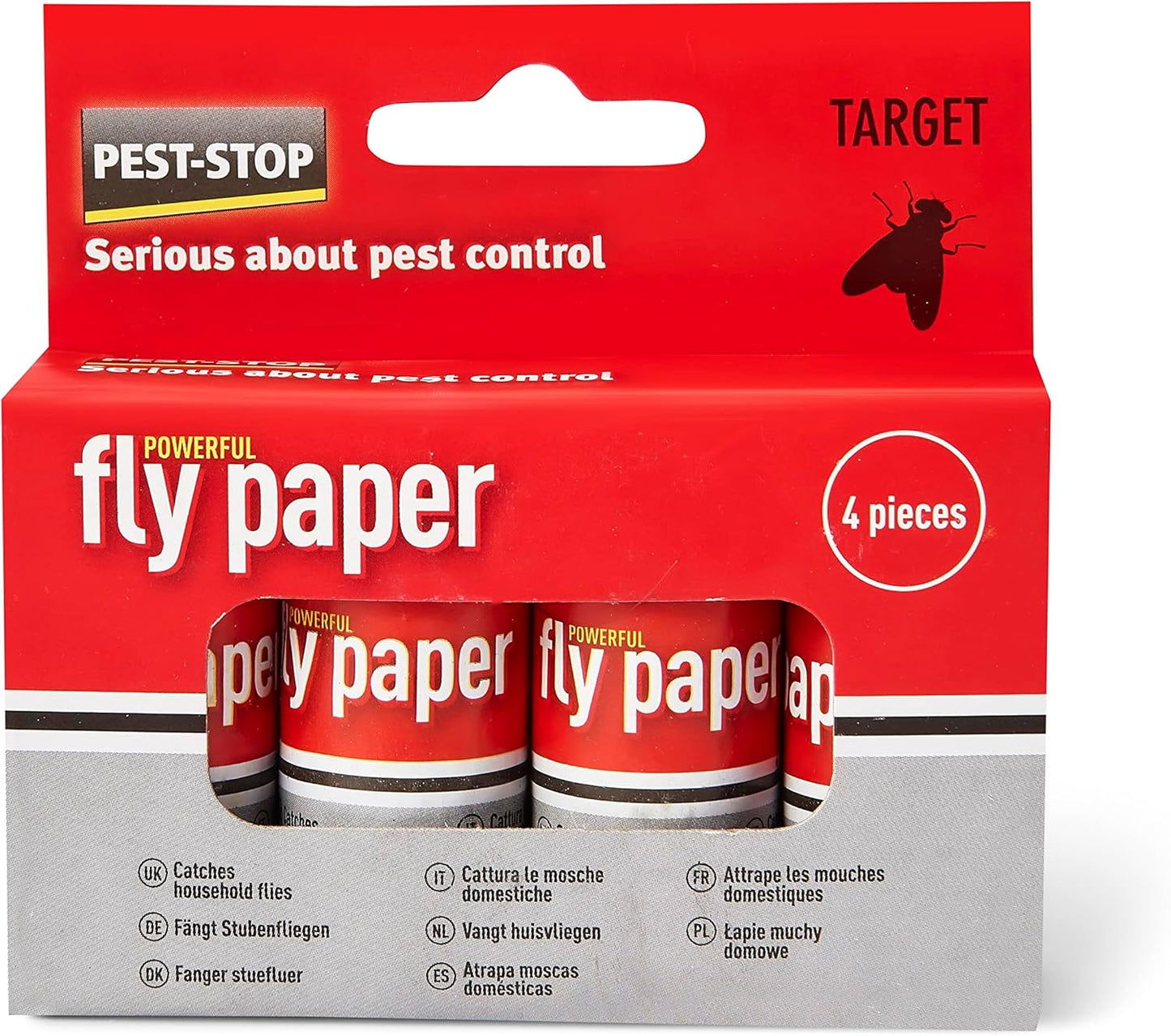 Pest-Stop Flypaper Pack 4