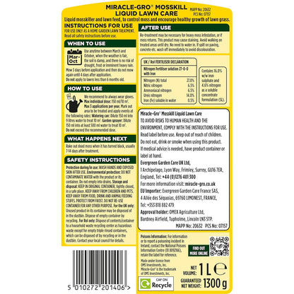 Miracle-Gro® Mosskill Liquid Lawn Care
