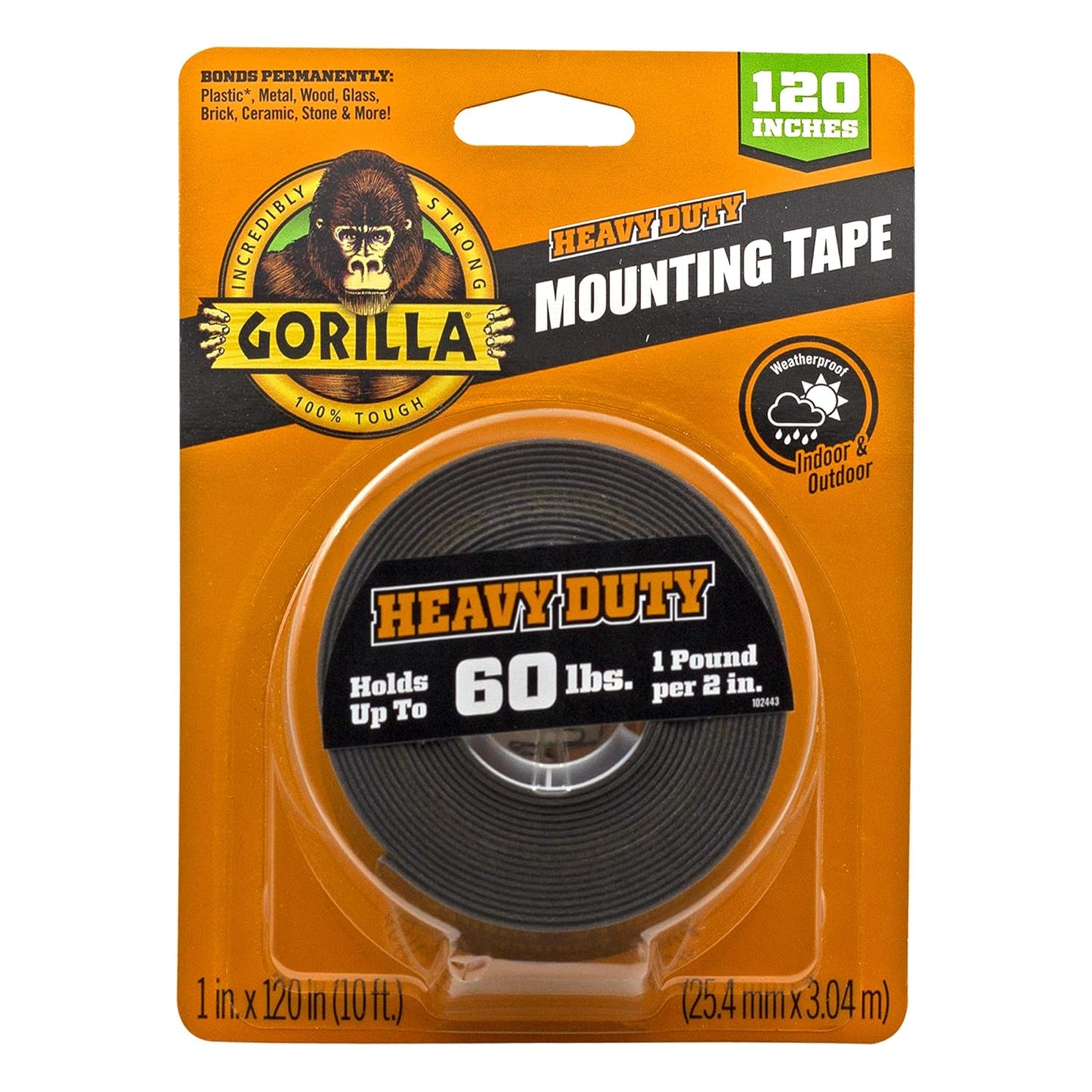 Gorilla Max Strength Mounting Tape