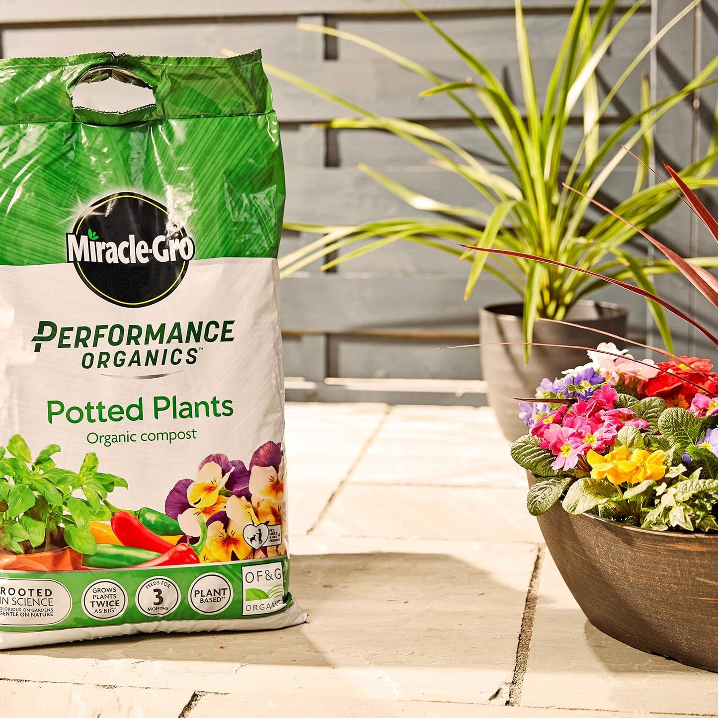 Miracle-Gro® Performance Organic Peat Free Potted Plants Compost