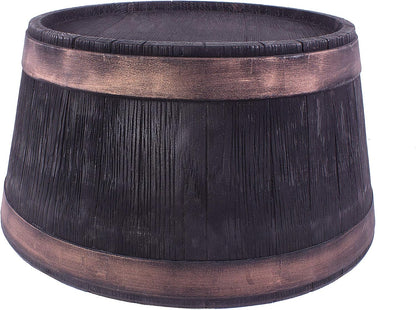 Sankey Round Oak Barrel Planter 49cm